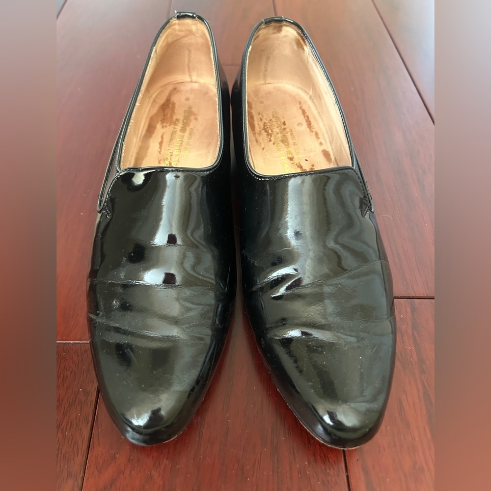 Men's Patent Leather Tuxedo Shoes